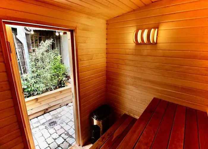 Le Gustave - Sauna, Jacuzzi & Terrasse A Apartment